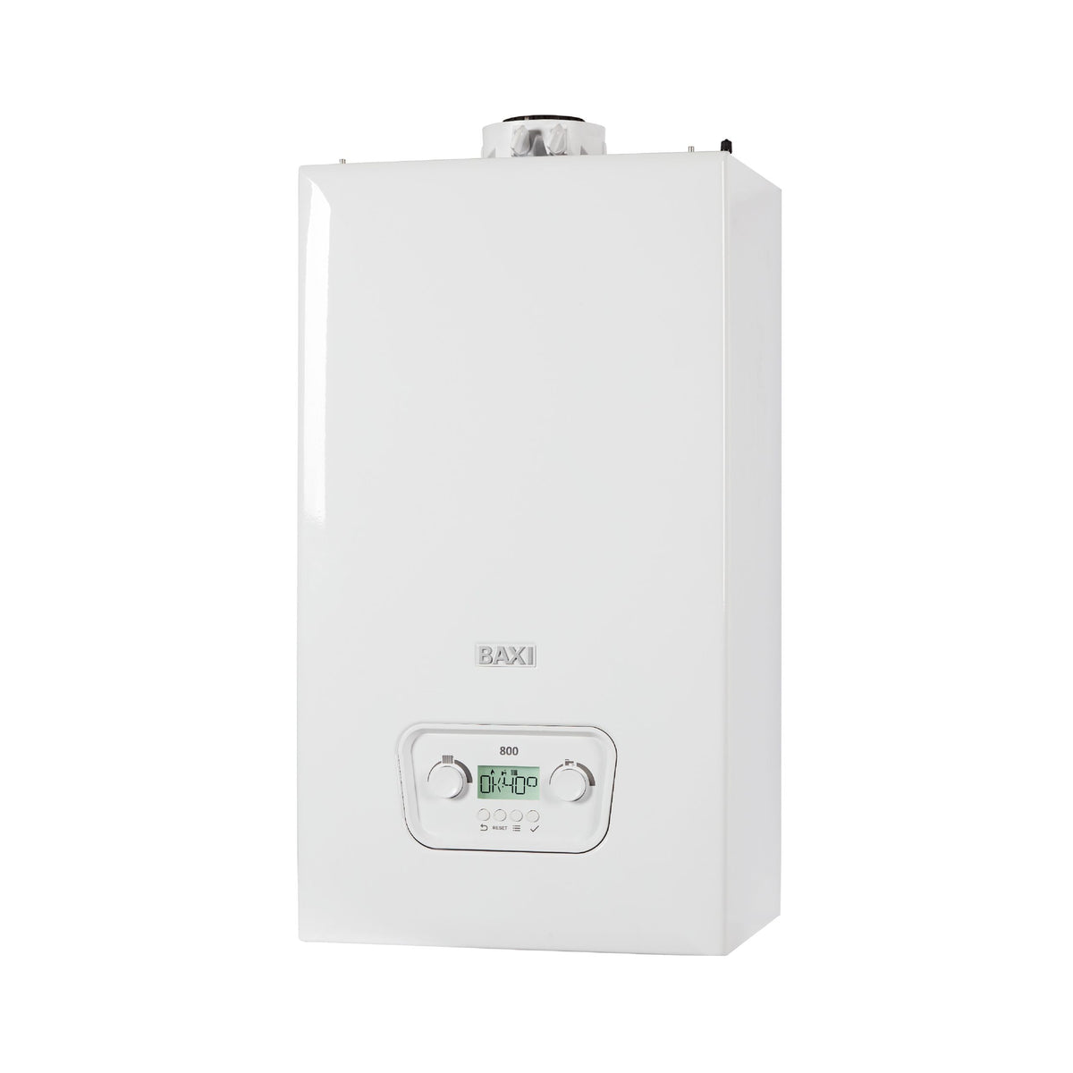 BAXI 836 36kW Combi Boiler with Horizontal Flue + Filter